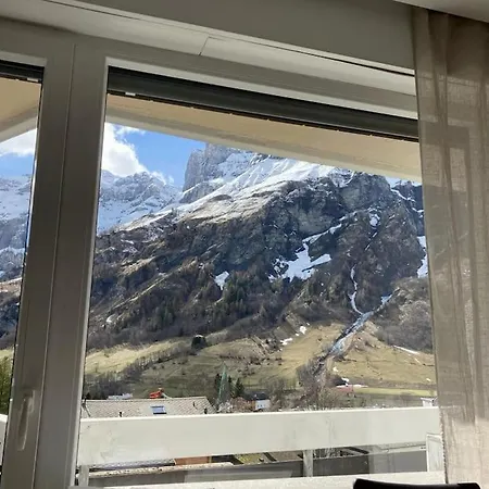 Haus Flaminia 15 - Best View Studio / Free Parking Leukerbad Exterior photo